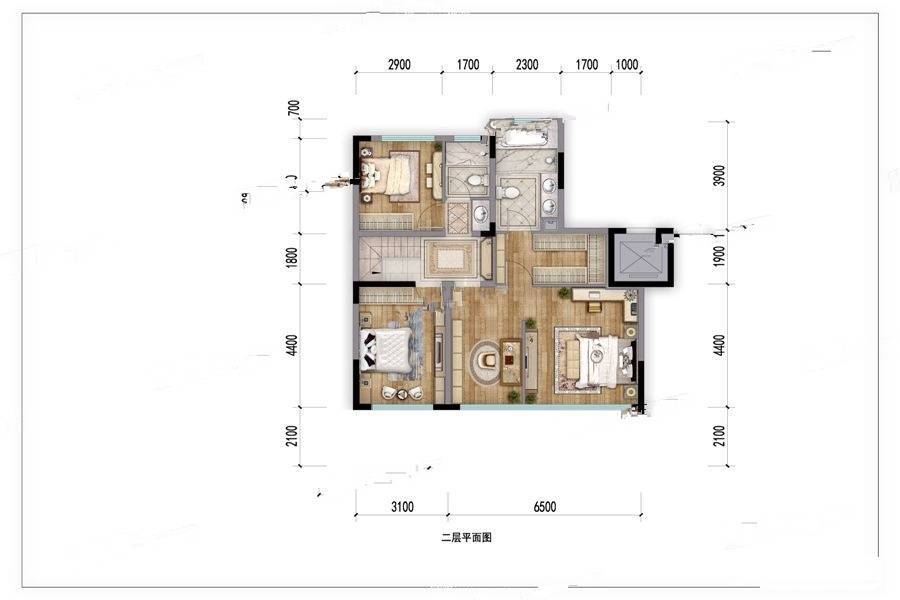 华润琨瑜府
                                                            4房2厅3卫
