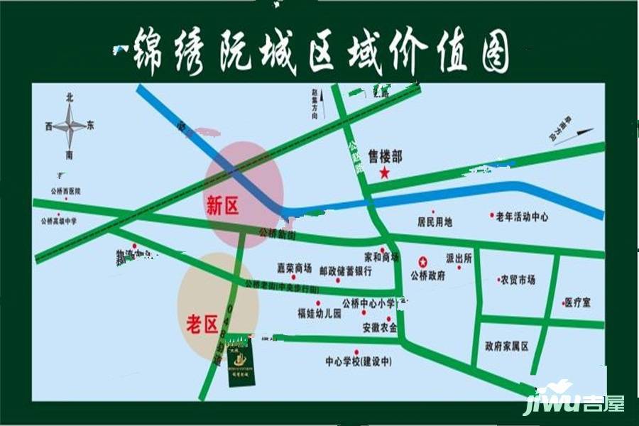 锦绣阮城位置交通图