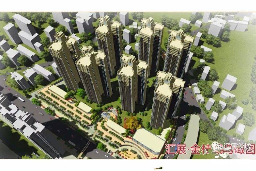 汇展华城金桂城规划图图片
