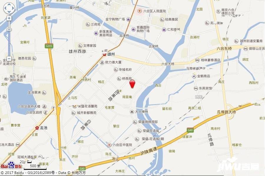 龙湖棠城位置交通图4