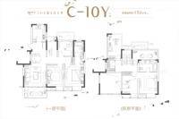 大华锦绣时代5室2厅2卫152㎡户型图