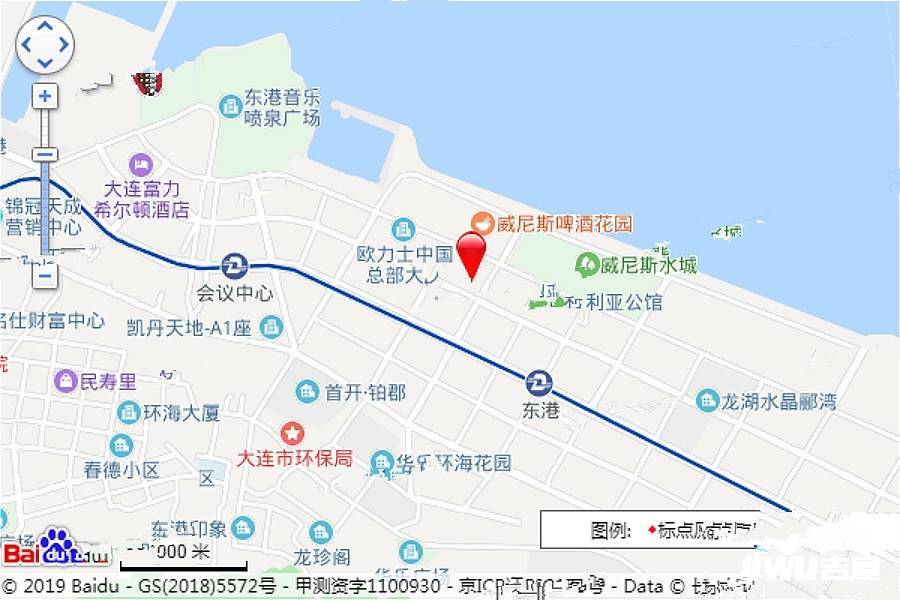 碧桂园东港国际位置交通图