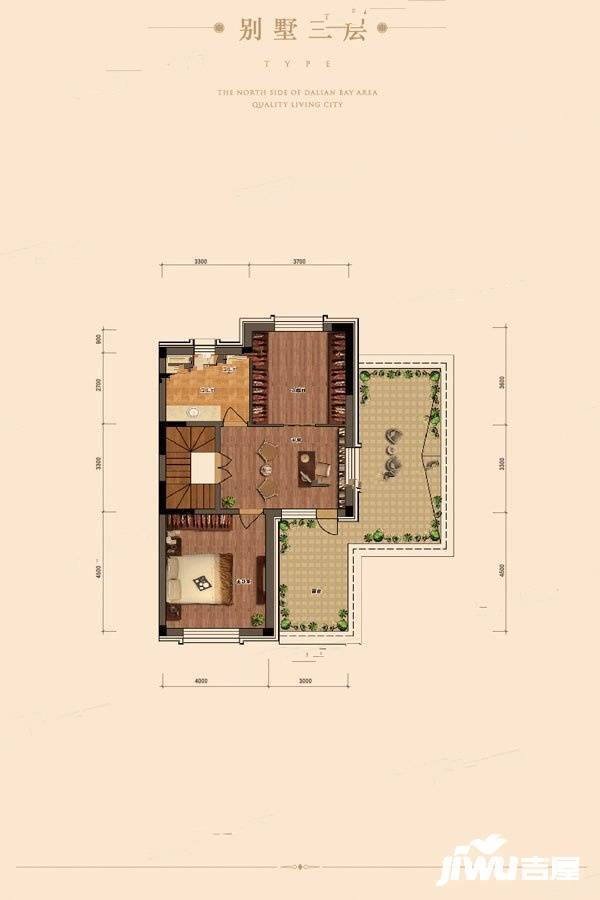 金悦湾6室3厅4卫319㎡户型图