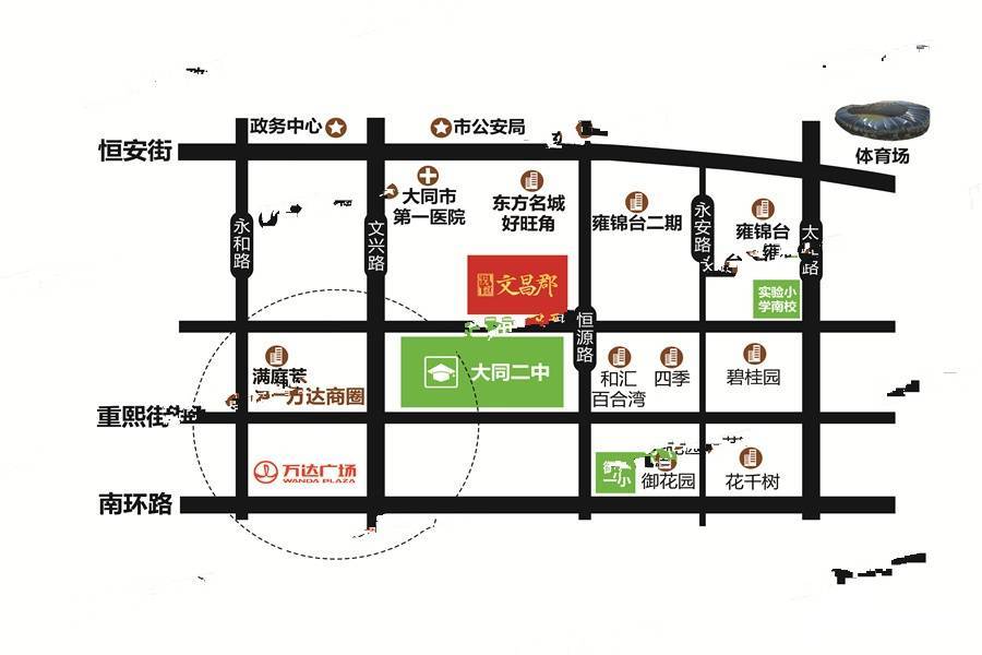 悦城文昌郡位置交通图图片