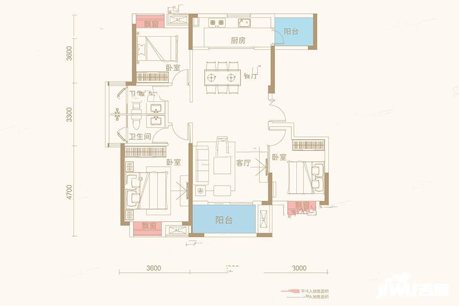 联投翰林华府户型图