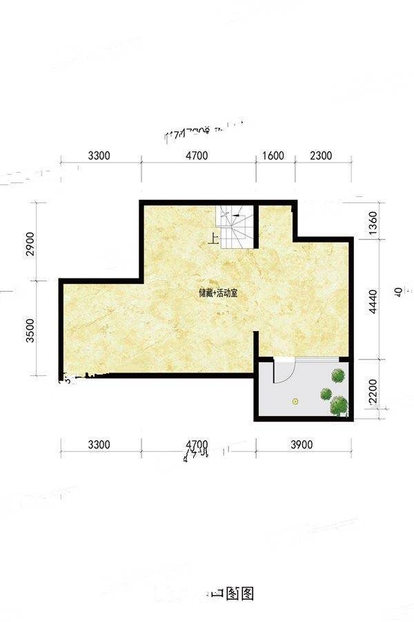 田森新晋优品3室2厅2卫148㎡户型图