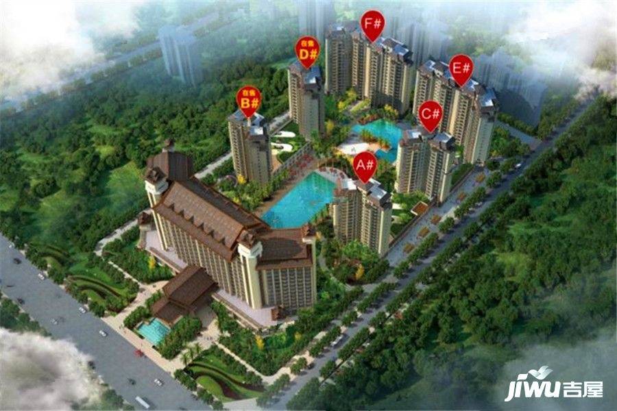 海南民生凤凰城效果图图片