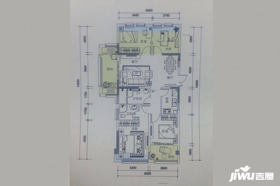 碧海一家名城户型图