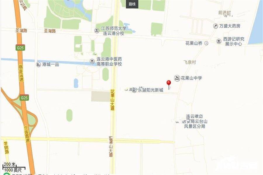 港利锦绣福园位置交通图