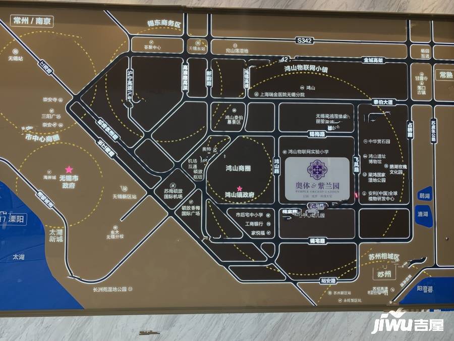 奥体紫兰园位置交通图图片