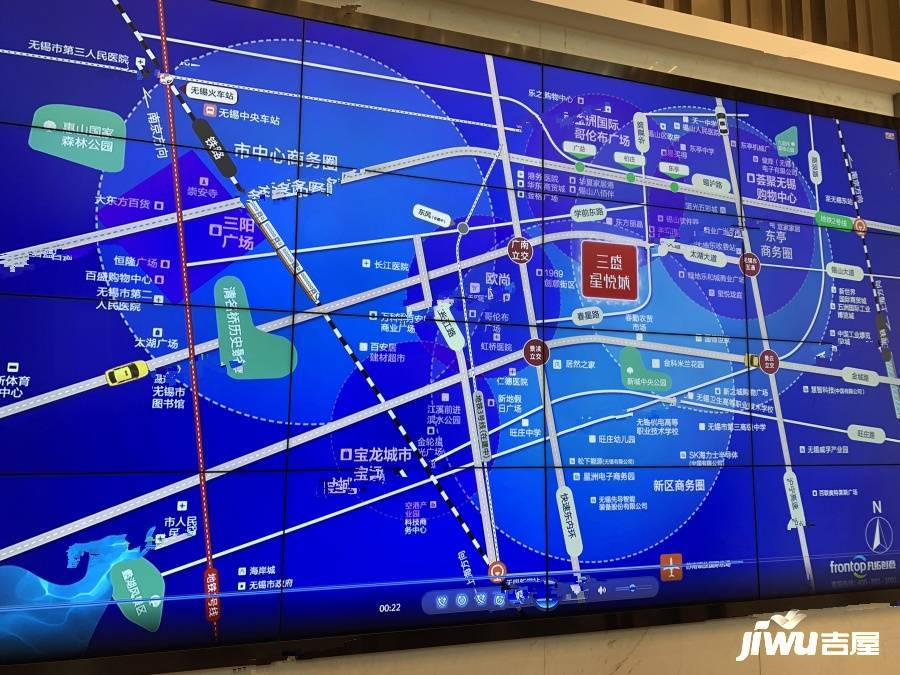 三盛星悦城位置交通图图片