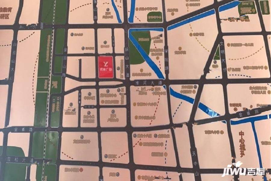 银座广场位置交通图