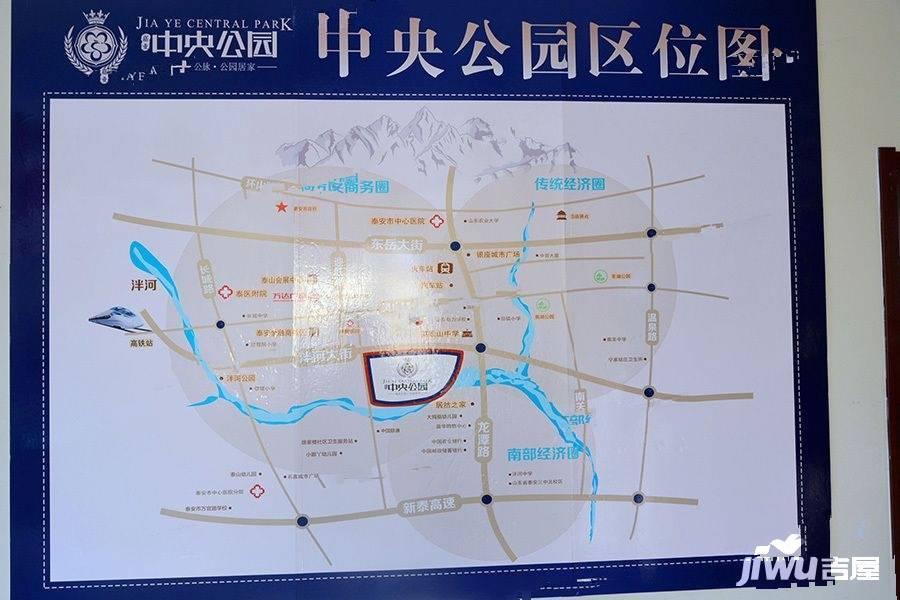 泰然居中央公园实景图图片