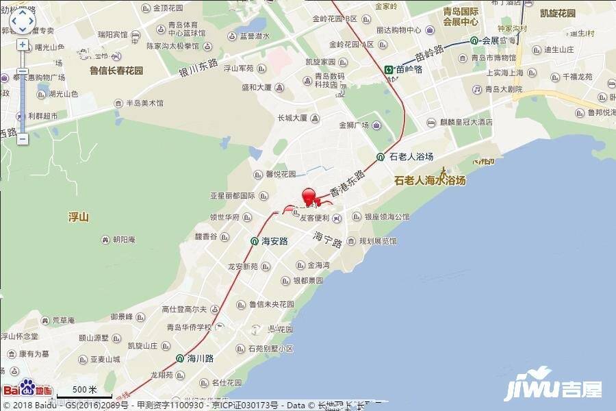 银丰玖玺城珺府位置交通图2