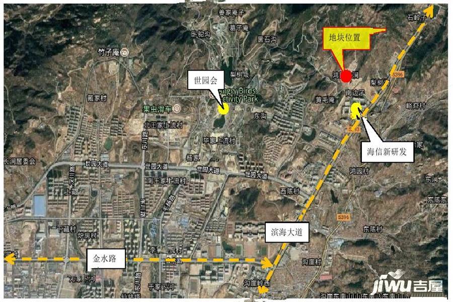 海信北涧山居位置交通图图片