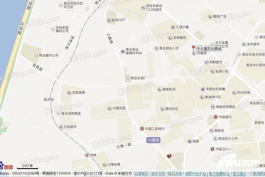 启迪协信青岛科技城位置交通图图片