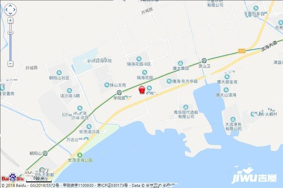 康大江山樾位置交通图