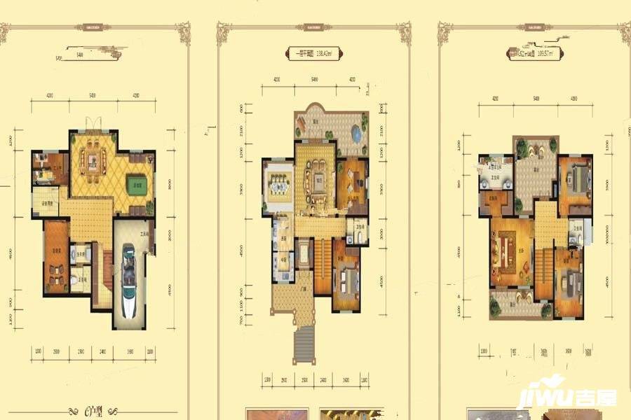 卢卡多堡7室4厅5卫380.4㎡户型图