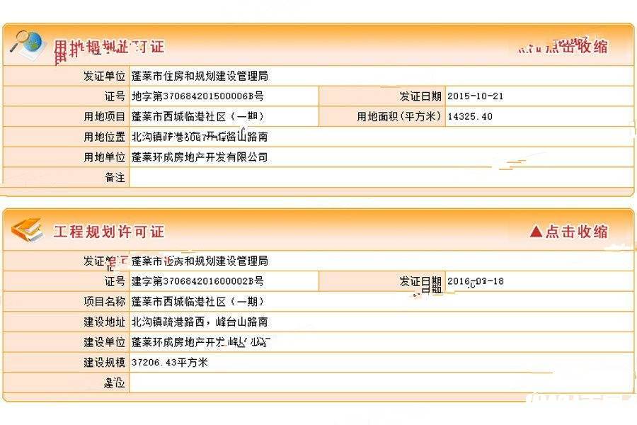 渤海湾国际公馆楼盘证照图片