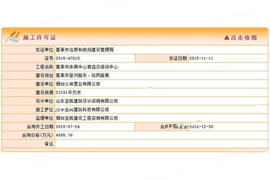 逍遥公寓楼盘证照图片