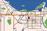 蓝光雍锦锦湖商铺位置交通图