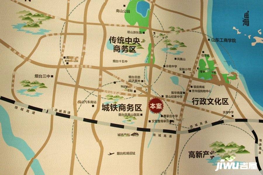 万光山海城B区御山海位置交通图图片