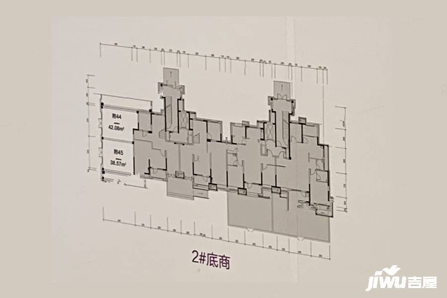 蓝光雍锦锦湖商铺规划图图片