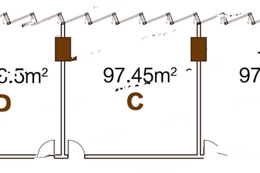 正大创享汇普通住宅97.5㎡户型图