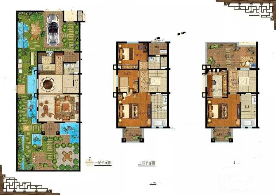 诺德名府4室2厅4卫203㎡户型图