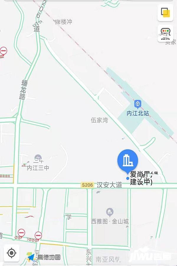 传化广场爱尚里位置交通图
