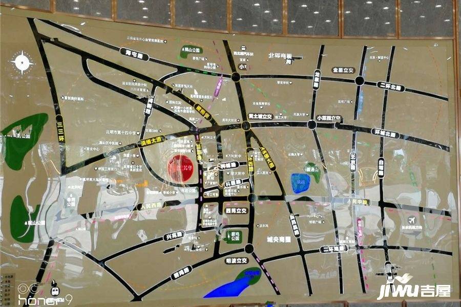 假日城市Ⅱ芳华位置交通图图片