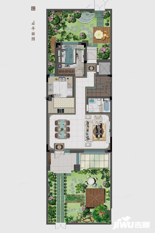 澳海富春山居6室4厅5卫175㎡户型图