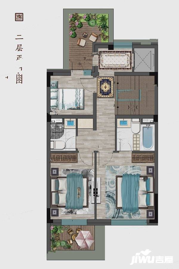 澳海富春山居7室4厅5卫180㎡户型图