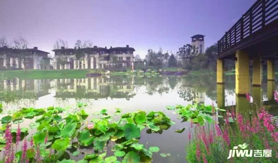 天津御湖庄园实景图图片