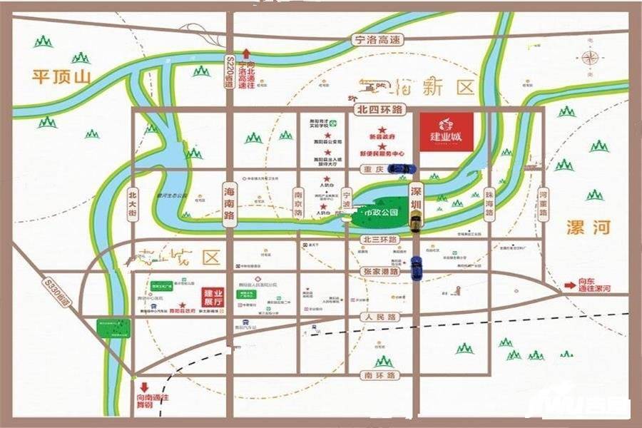 舞阳建业城实景图图片