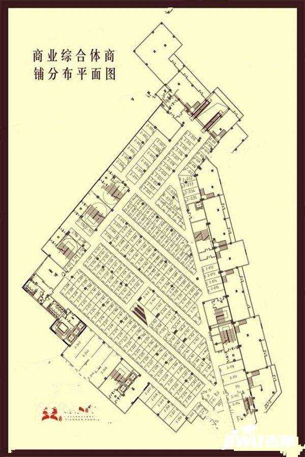 易源天汉坊普通住宅28㎡户型图