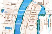 龙湖煌盛春江天玺位置交通图图片
