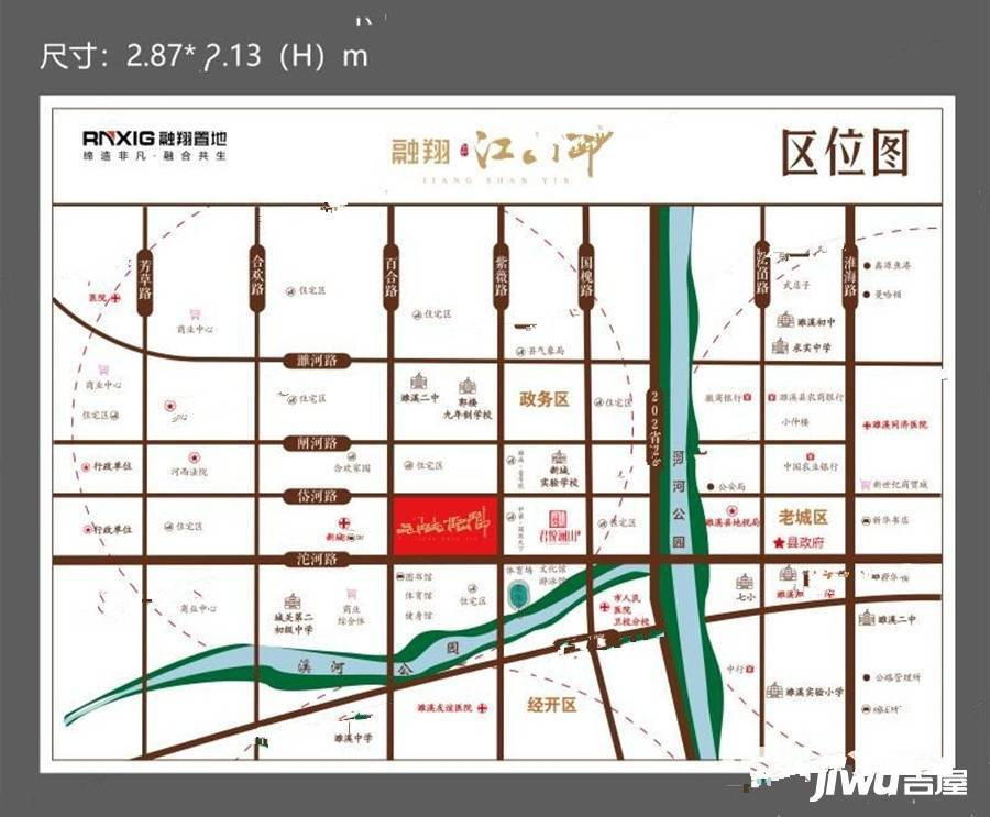 融翔江山印位置交通图图片