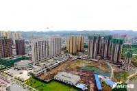广安未来城实景图图片