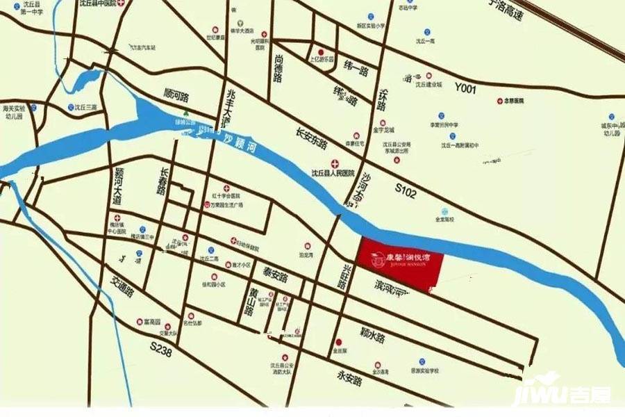 康馨澜悦湾位置交通图图片