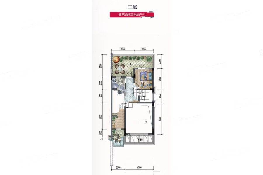 保利春天里5室2厅3卫190㎡户型图