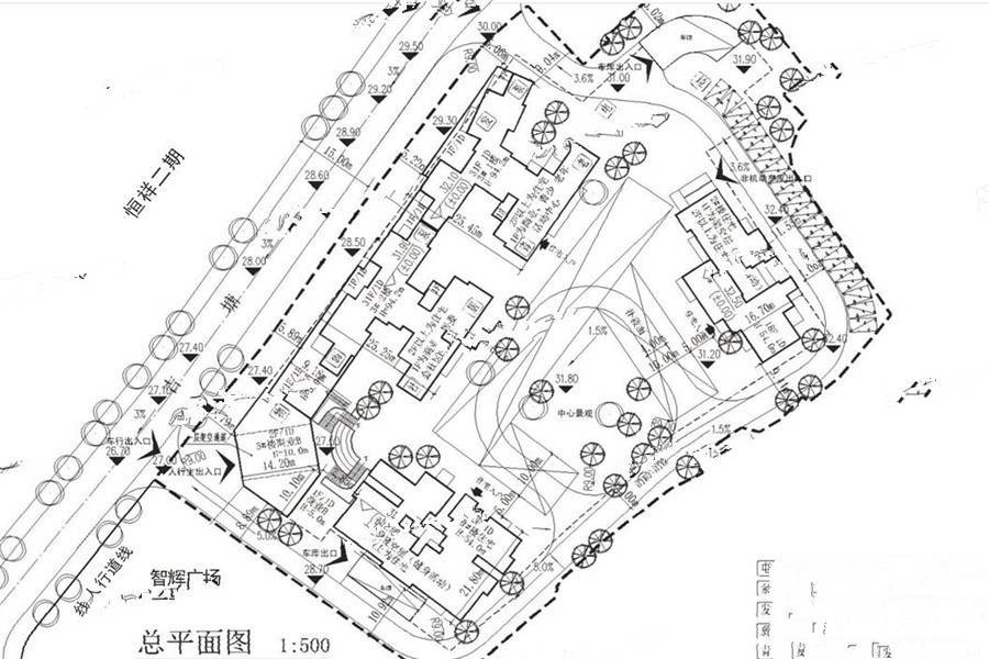 旺城首玺规划图图片