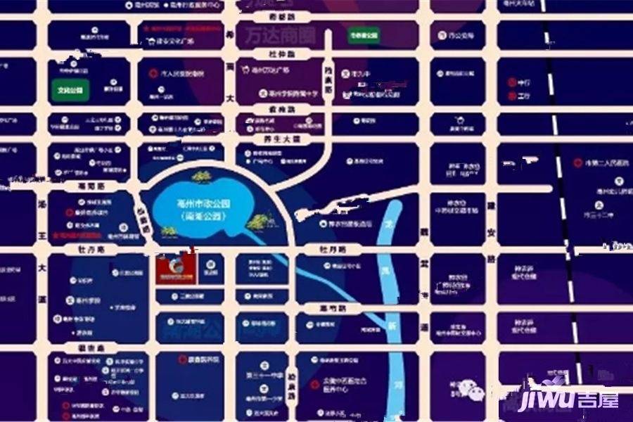 亳州市海洋馆中央街实景图图片