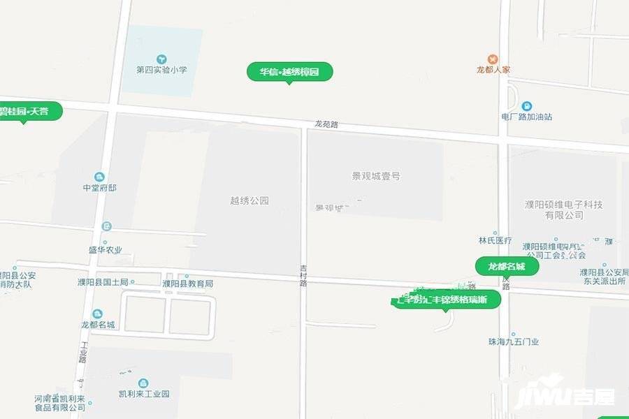 华信越绣樟园位置交通图