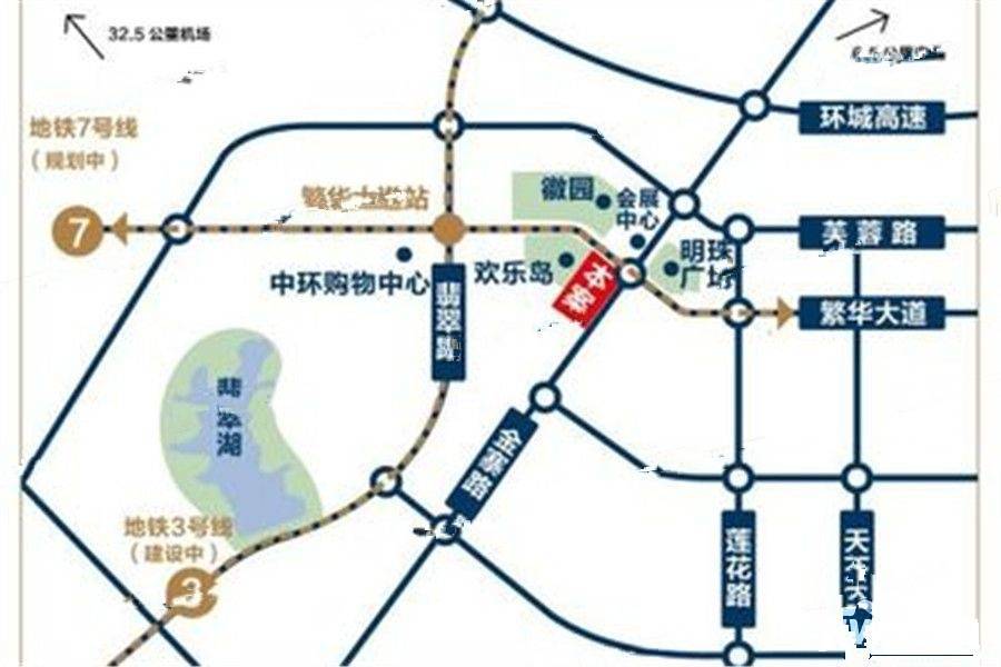 文峰中心位置交通图图片