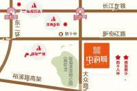 中海城位置交通图图片