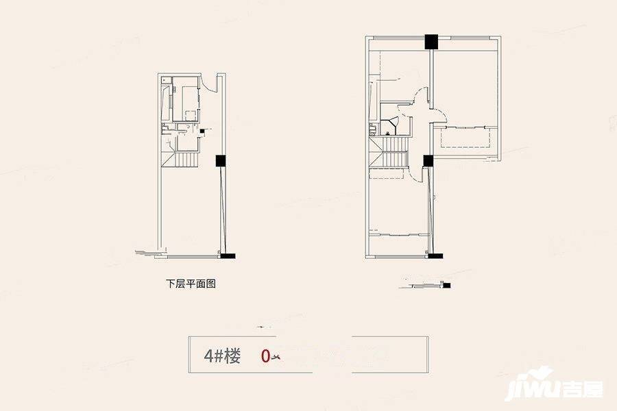 滨湖一号1室0厅0卫74㎡户型图