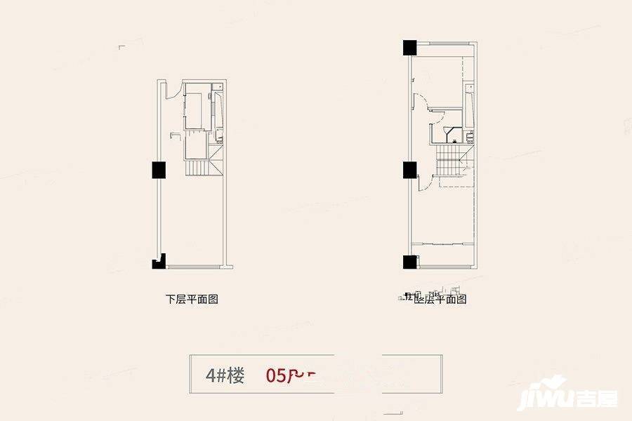 滨湖一号1室0厅0卫74.4㎡户型图