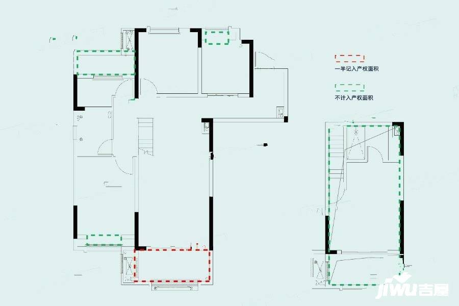 皖新翡翠庄园4室2厅2卫120㎡户型图