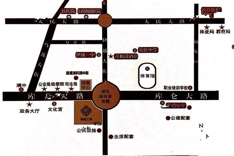海城之家位置交通图